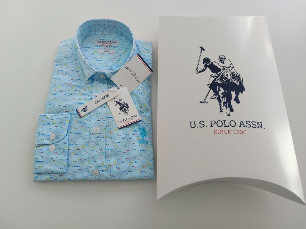 U.S. Polo Assn.M,L,XL Оригинални мъжки ризи