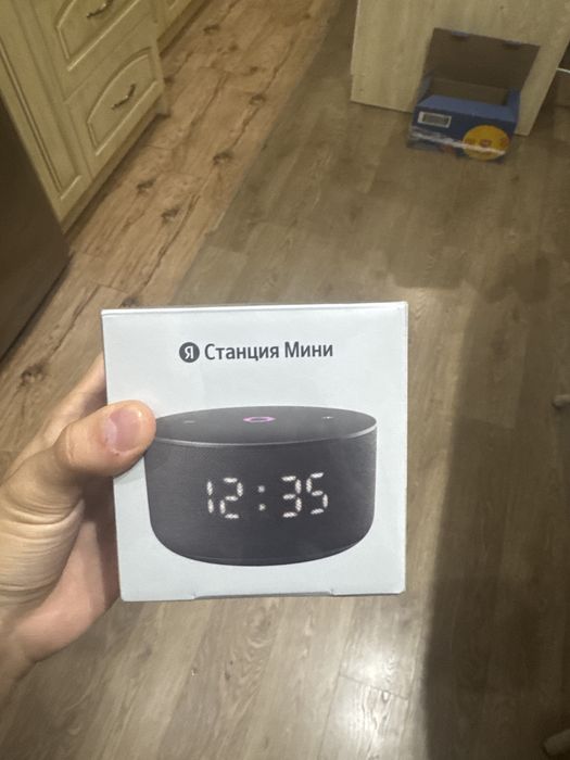 Яндекс Станция Мини 2 (с часами]— Новая, запечатанная!