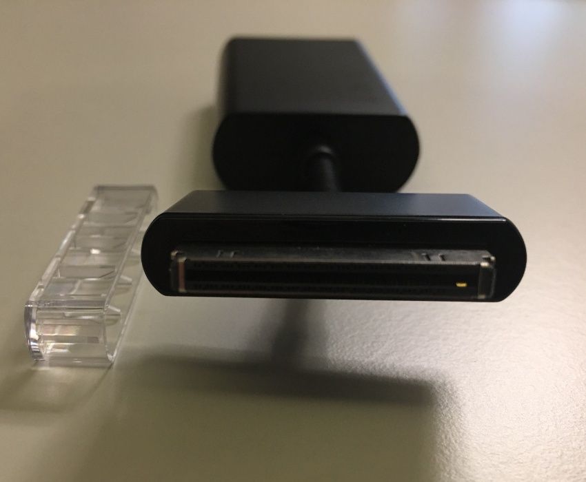 HP Dock Connector to Ethernet and VGA Adapter - НОВ
