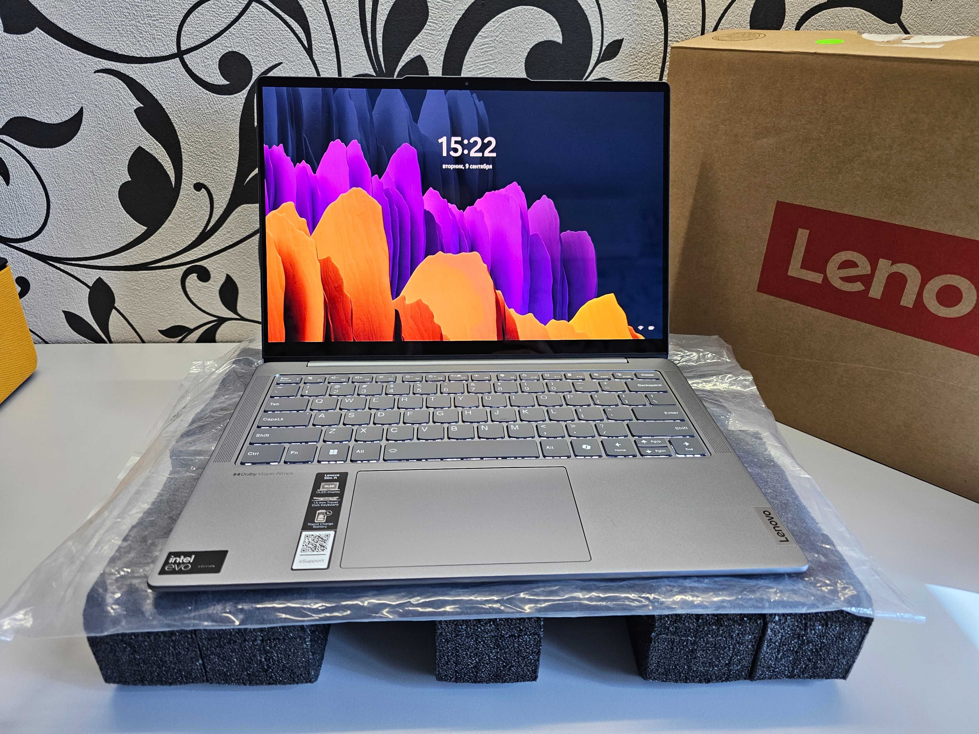 ПРОДАМ Lenovo Slim 7 Ноутбук Core™Ultra 7-155H/32GB/1TB/14"OLED/Touch.
