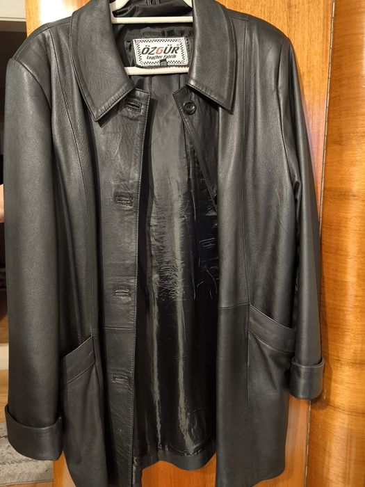 Geacă de piele naturala XL - 48