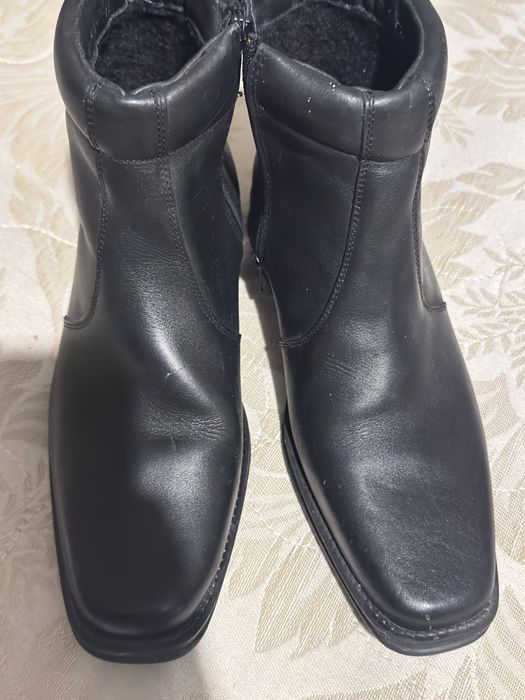 Мъжки боти естествена кожа