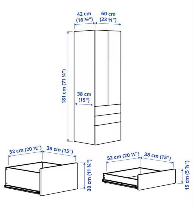 Dulap haine copii Ikea