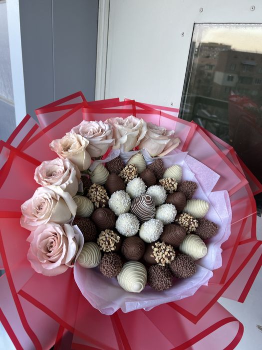 Подарки Шоколад Клубника в Шоколад Корпоратив Заказ