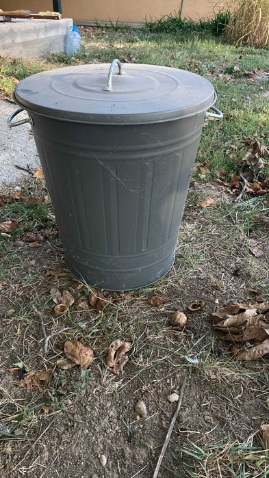 Coş cu capac gri Knodd