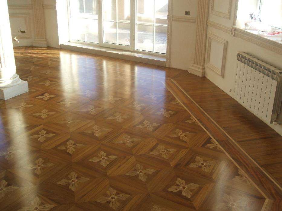 Шлифовка паркета, паркетные работы