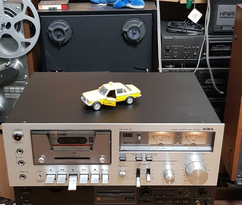 Casetofon Audio Deck Stereo Vintage AIWA AD6350 (Made in Japan)