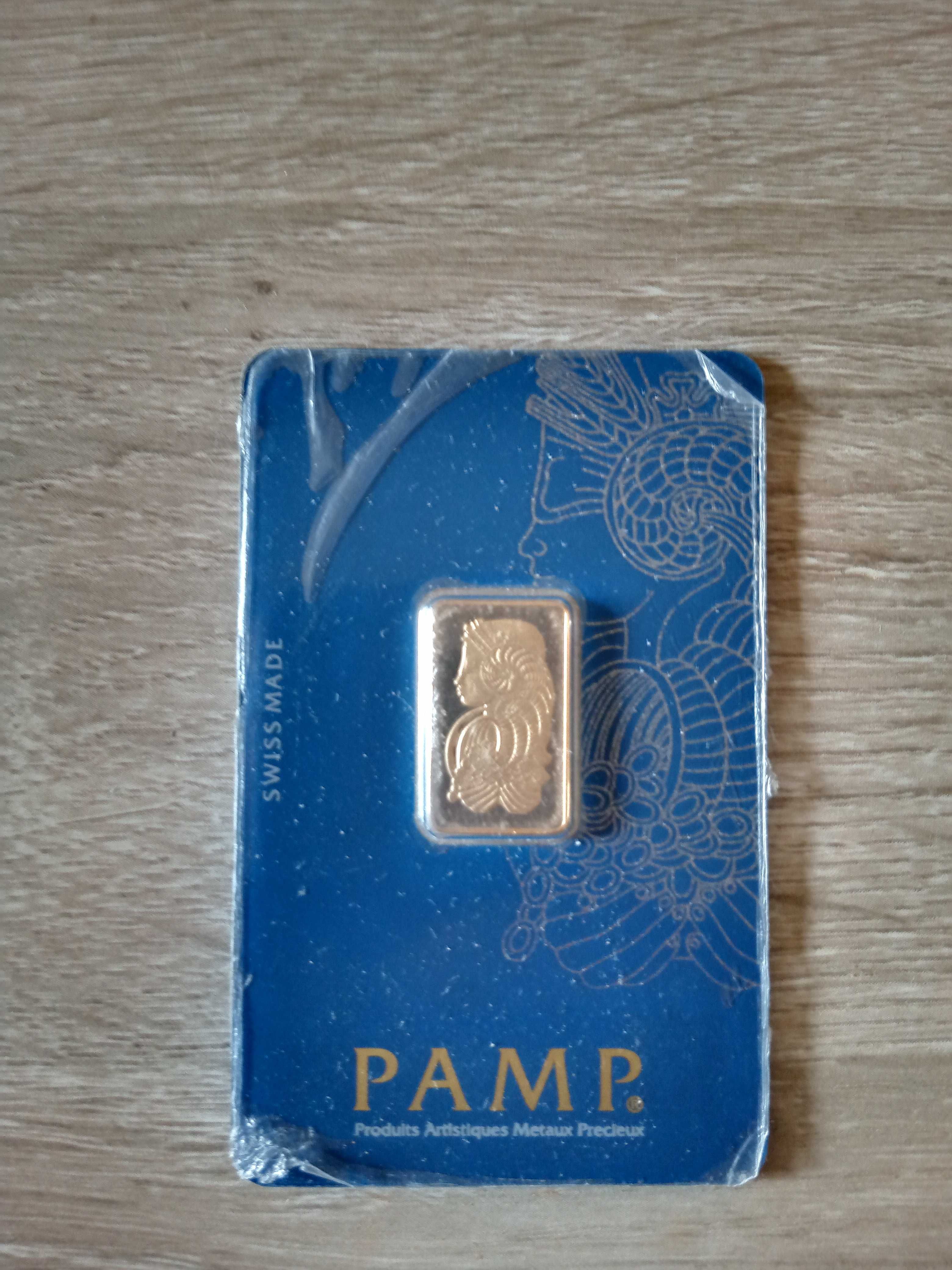 5.0 грама златно кюлче PAMP Fortuna