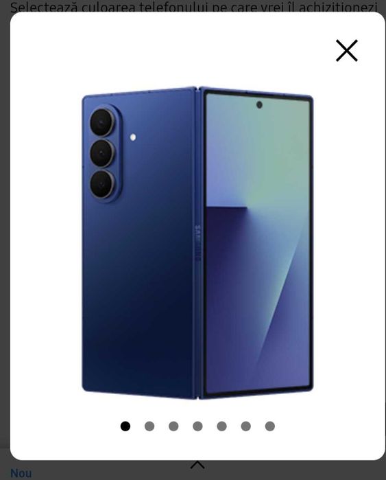 Samsung Galaxy Z Fold 7 nou + ceas Galaxy ultra 7