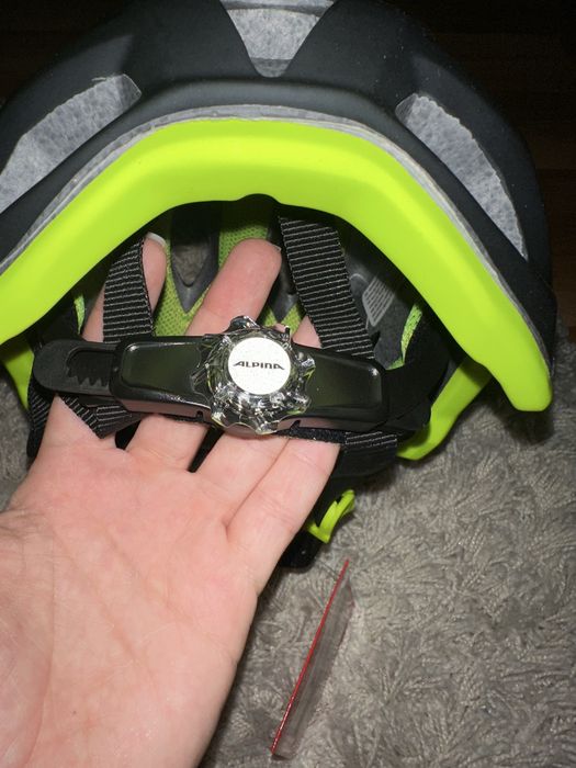 Casca de bicicleta pentru copii LED ALPINA 51- 56 cm