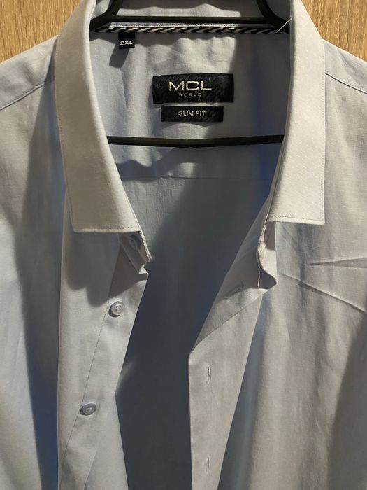 Мъжка риза светлосиньо MCL рр XXL нова