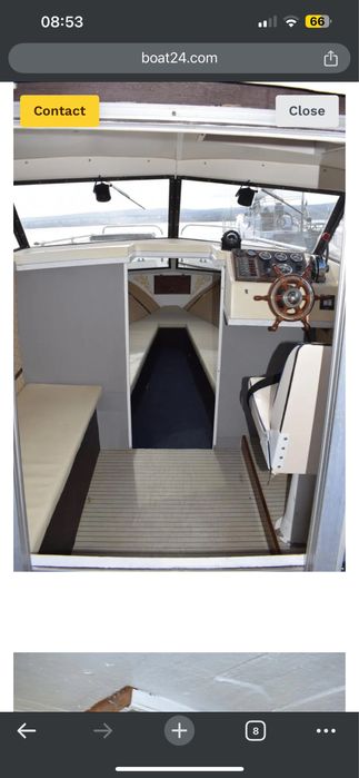 Barca cabinata Tabo pescuit / agrement