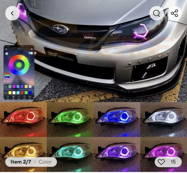 Vând angel eyes stil hexa rgb