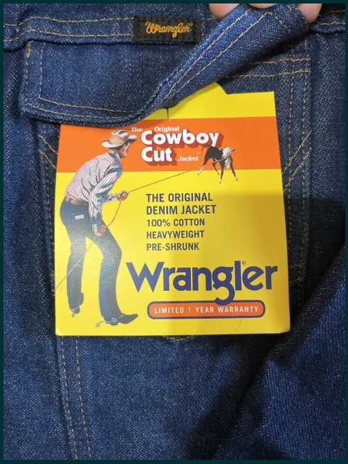 продам джинсовую куртку  wrangler cowboy cut