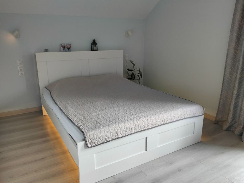 Pat Brimnes Ikea cu saltea Jysk