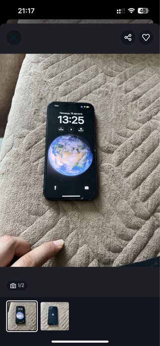 Айфон 13 в хорошем состоянии