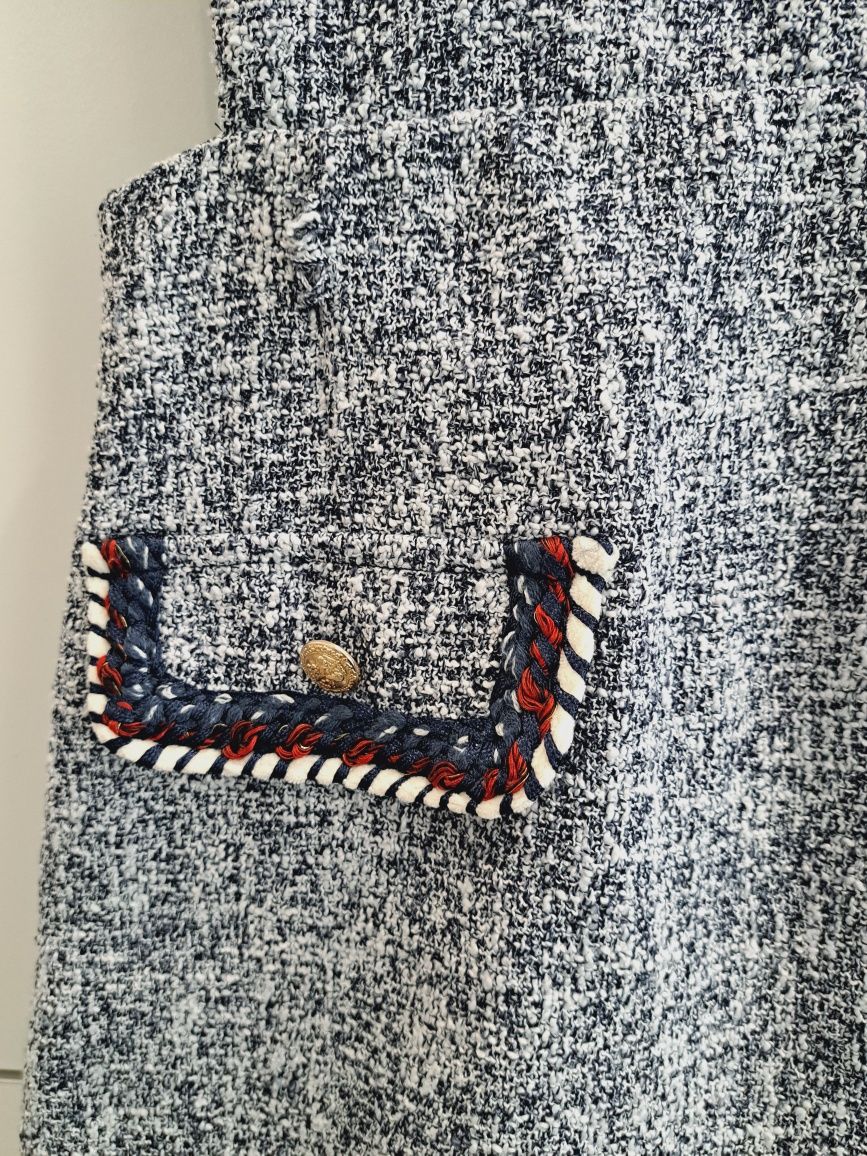 ZARA туид рокля/сукман р-р ХС