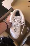 Nike air force 1 mid triple white