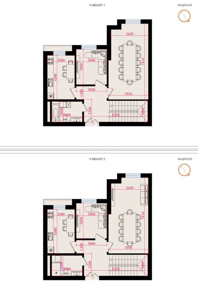 Квартира ЖК Muhtasham 4/10-11/11 303 кв.м