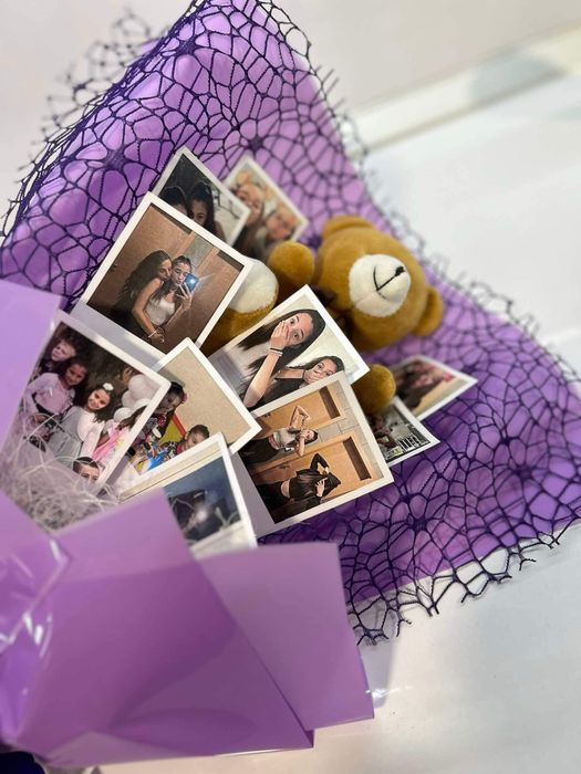 Подарък букети със снимки