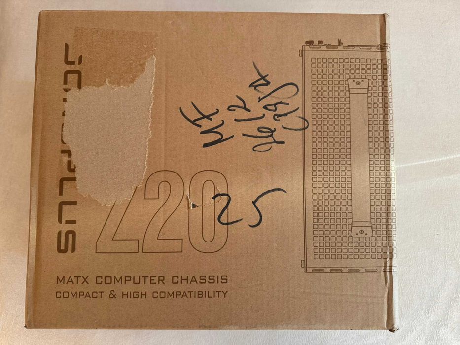 Jonsplus Z20, Micro-ATX, Черна