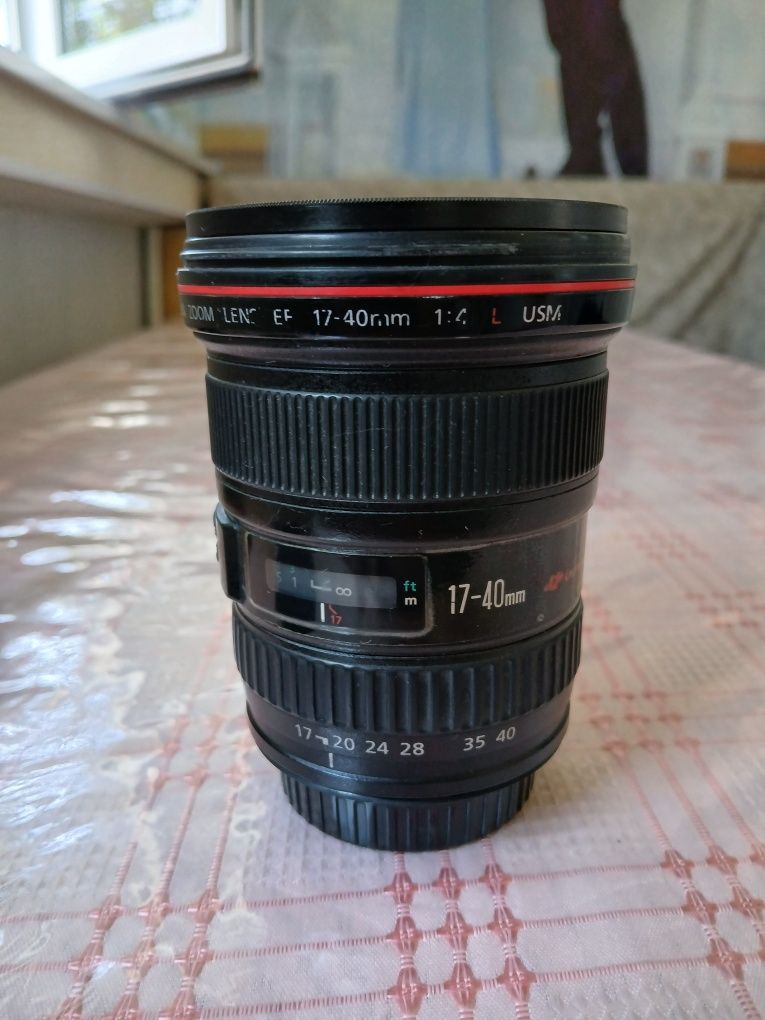 Canon 17-40 obyektiv sotiladi