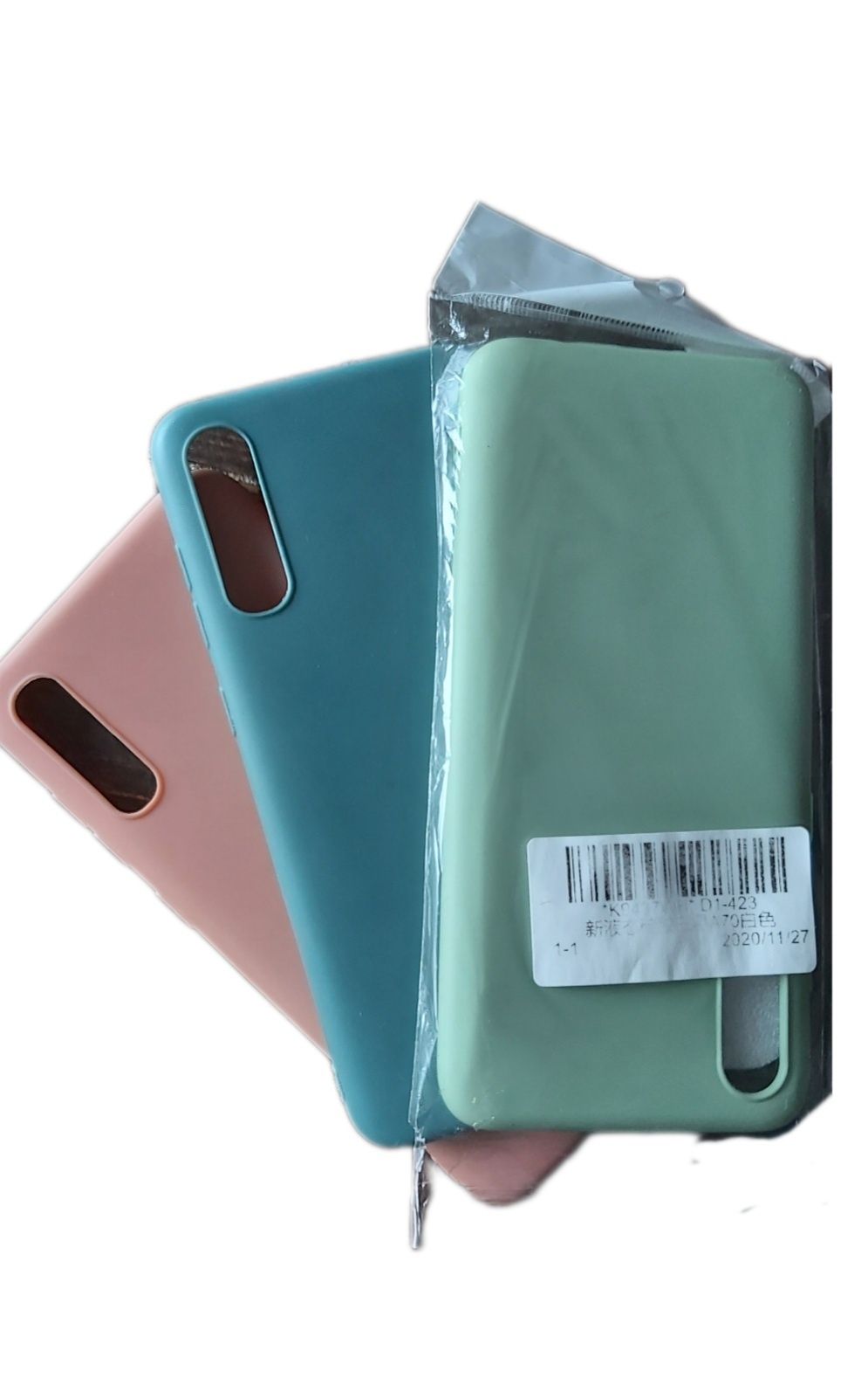 3 силиконови калъфа за Samsung A70