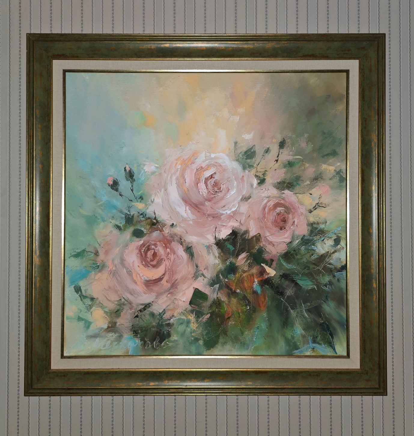 Картина "Пепел от рози", Йовка Мечкарова