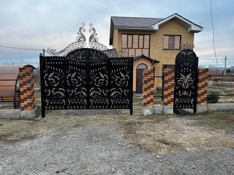 Металлические ворота любой сложности