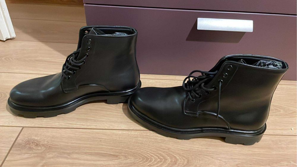 Мъжки кожени обувки Massimo Dutti