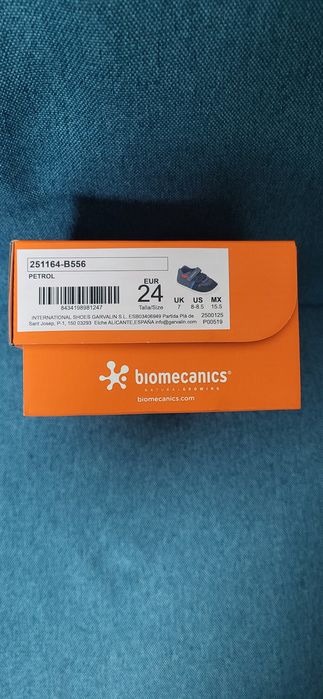 Pantofi pentru baieti Biomecanics WIDER – din piele naturala