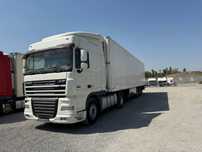 DAF XF EURO 5 + SCHMITZ Реф прицеп Сотилади