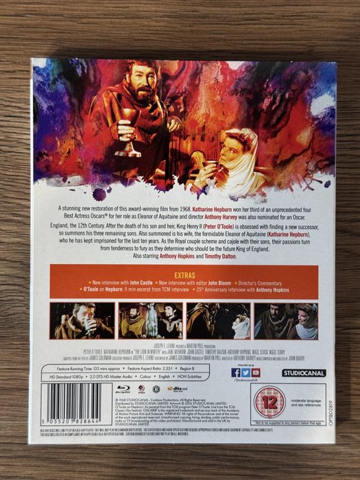 Film The Lion in Winter blu-ray fara subtitrare RO