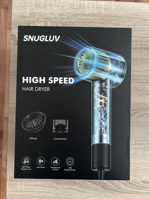 Мощен сешоар с приставки