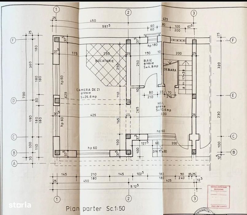 Apartament 4 camere-curte-parcare-balcon-Zona Valea Budacului