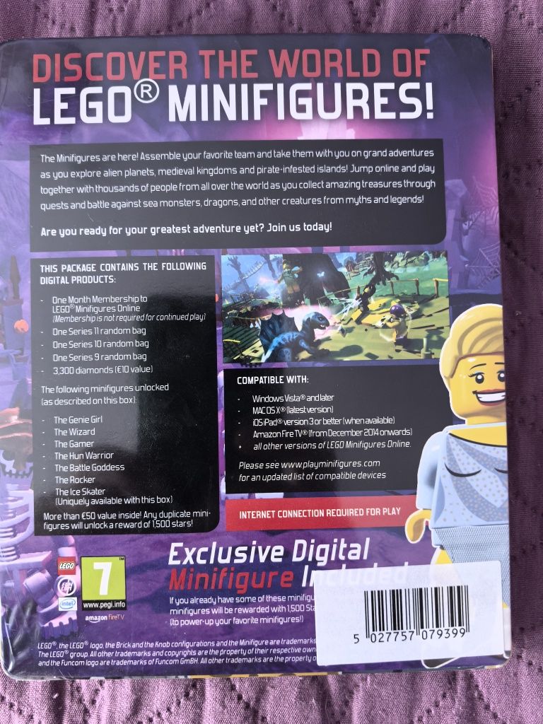 Метални кутии ( steelbook ) Park beyond и Lego minifigure