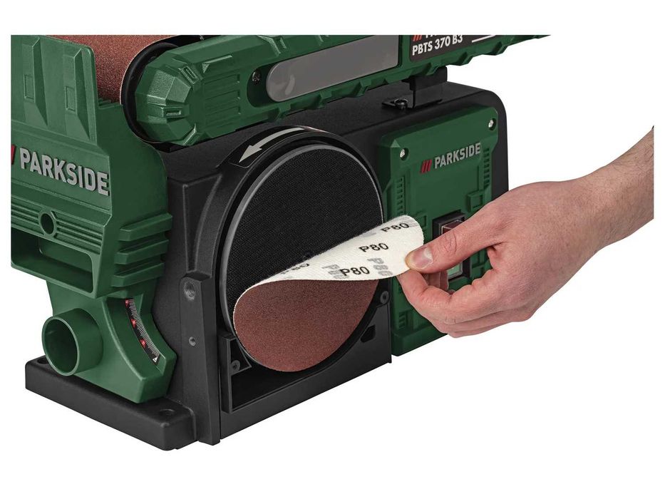 Нова Комбинирана шлайф станация Parkside 370W шлайф сиситем