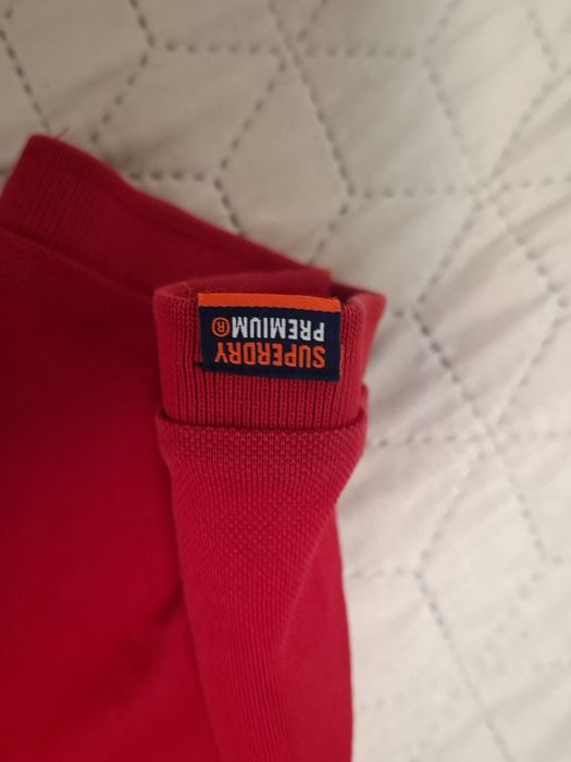 SUPERDRY® Premium Тениска с Яка