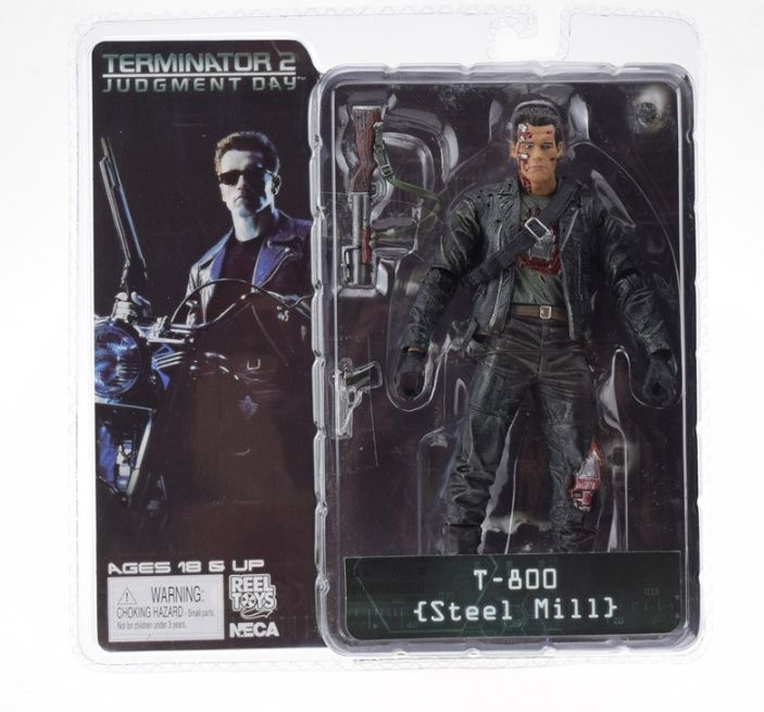 Figurina Terminator Arnold Schwarzenegger T-800 18 cm NECA