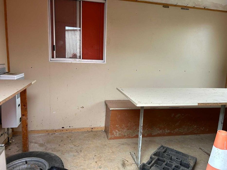 remorca container cu incalzire/ organizare santier/vestiar/depozit