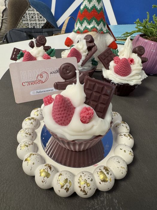 Ръчно направени свещи