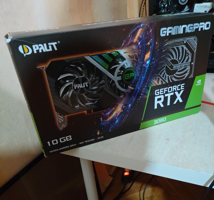 Palit Nvidia RTX 3080 10GB с Воден Блок + Наличен въздушен охладител