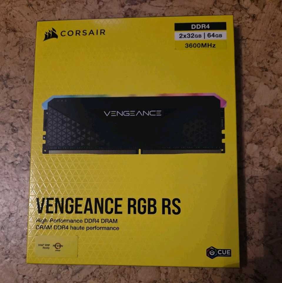 Рам памет Corsair Vengeance RGB RS 64GB (2x32GB) 3600MHZ  DDR4