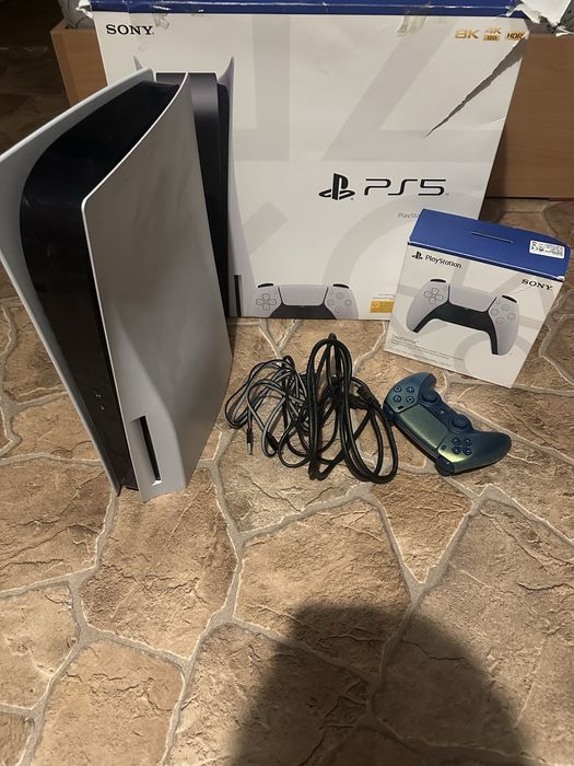 Playstation 5 disc два джойстика
