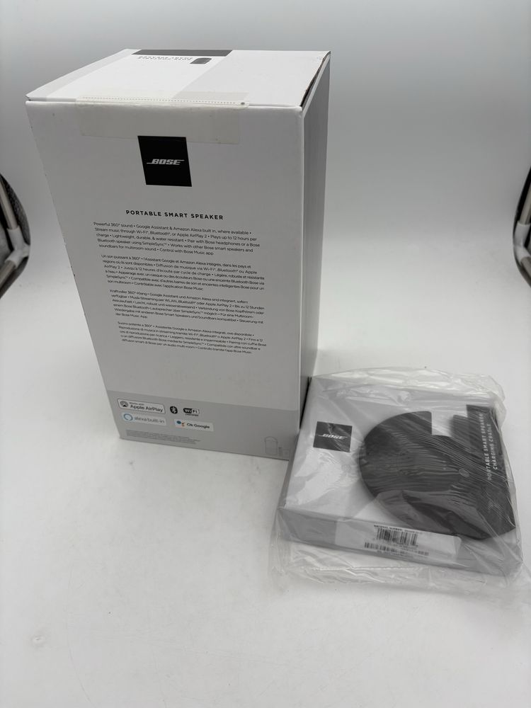 BOSE Home Speaker Portable, dock incarcare, sigilata, transport ZERO