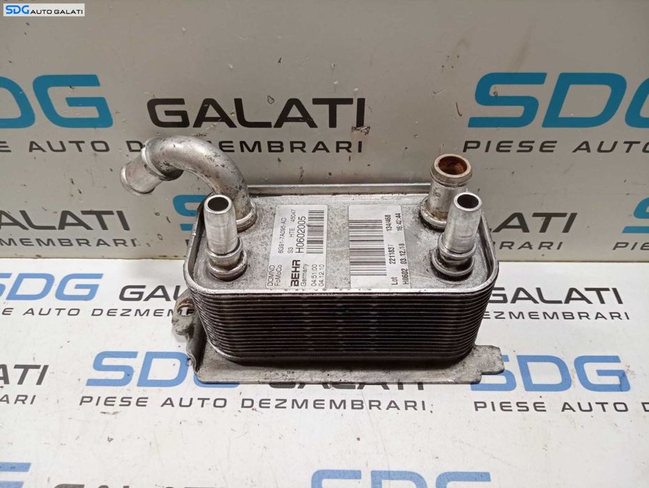 Termoflot Radiator Racitor Racire Ulei Motor Cutie Viteze Automata Ford Galaxy 2 2.0 TDCI 2006 - 2015 Cod 6G91-7A095-AD H0602005 [M5195]