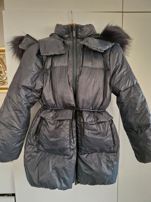 Geaca Zara puf și pene fete, 152 cm