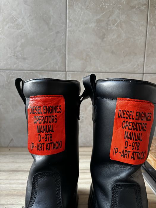 Diesel кожени ботуши