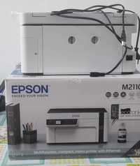 Printer Epson m2110 3 tasi bittada  kserakopiya, printer va skaner.