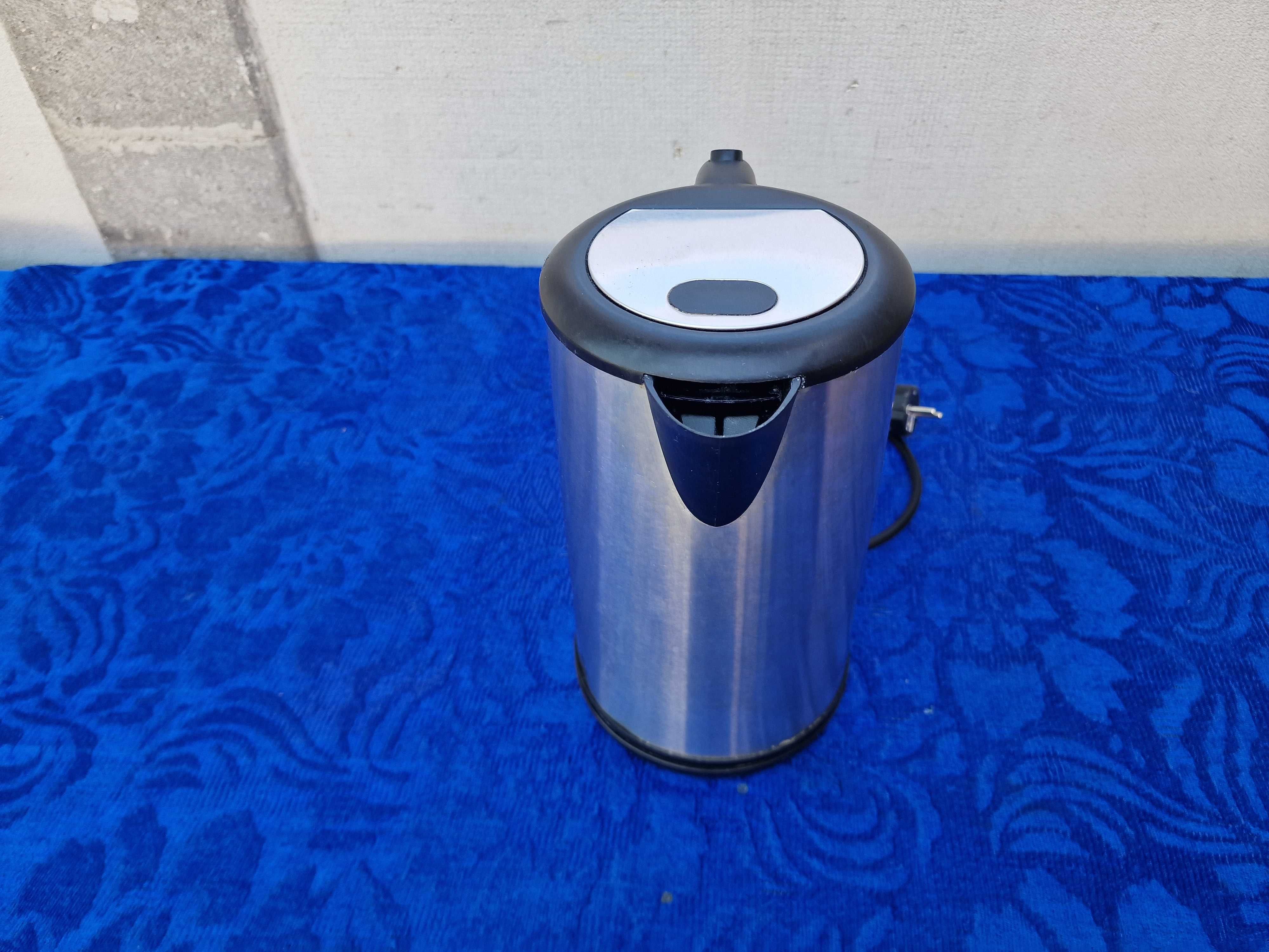 Silver Crest cana fierbator apa, 1.7l, 2500W, argintiu-negru